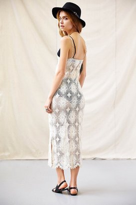 American Vintage Urban Renewal Picnic in the Park Lace Maxi Dress