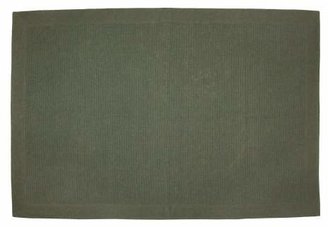 B. Smith Park B.Smith Eco Astor Ribbed 20 Inch by 34 Inch Recycled Cotton Rug, Loden