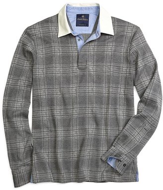 Brooks Brothers Plaid Rugby Shirt