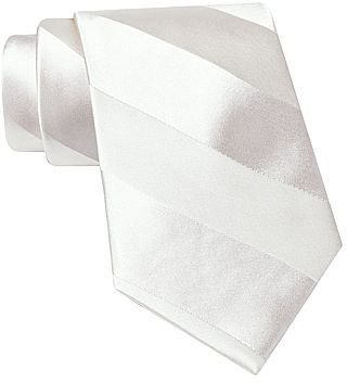 JCPenney Stafford Performance Bond Tonal Stripe Slim Necktie