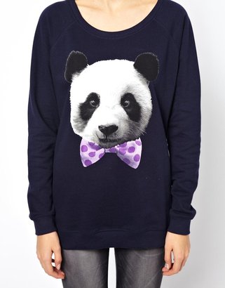 Goodie Two Sleeves Panda Chic Sweatshirt