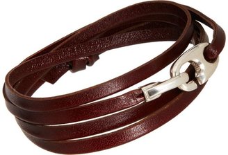 Miansai Bind Wrap Bracelet-Brown