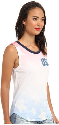 Chaser USA Shirttail Muscle Tank Top