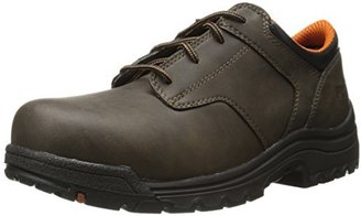Timberland Men's Titan Comp-Toe Brown Oxford Work Shoe