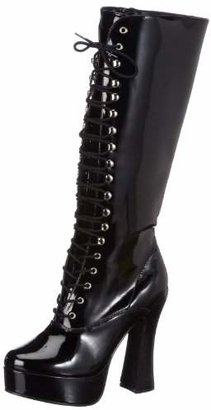 Pleaser USA EU-ELECTRA-2020 Boots Womens Black Schwarz (Blk pat) Size: 9(42 EU)