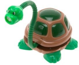 Turtle Novelty LED Light with Bendable Neck AAA Battery Operated