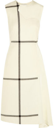 3.1 Phillip Lim Checked wool and washed-silk dress