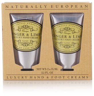 Oliver Bonas Naturally European Hand and Foot Ginger Gift Set