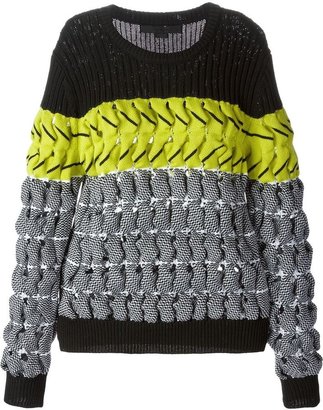 Alexander Wang twisted knit sweater