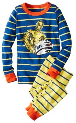 Hanna Andersson 'Star WarsTM - C-3PO and R2-D2' Organic Cotton Two-Piece Fitted Pajamas (Little Boys & Big Boys)