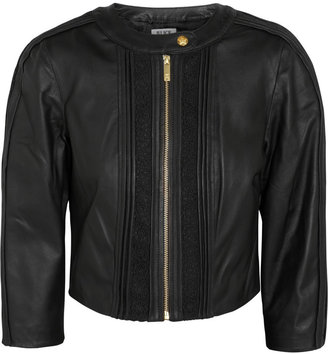 ALICE by Temperley Tristan embroidered leather jacket