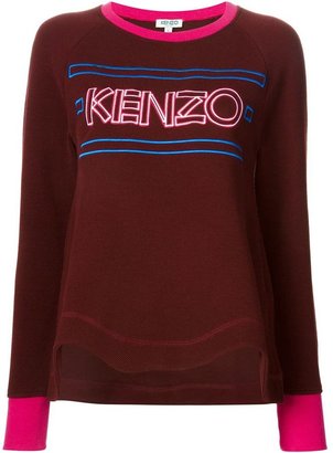 Kenzo embroidered logo sweater