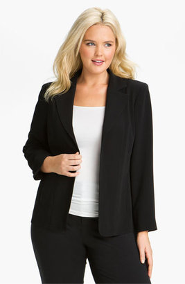 Louben Plus Size Women's Seamed Jacket