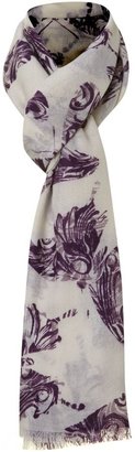 Lola Rose Heritage butterfly wool scarf