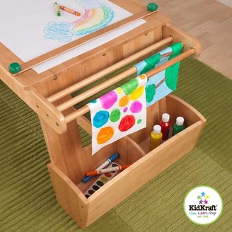 Kid Kraft Drying Rack and Storage Kids Arts and Crafts Table