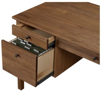Crate & Barrel Ainsworth Walnut Desk