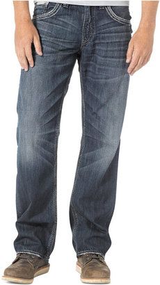 Silver Jeans Loose-Fit Straight-Leg Gordie Jeans