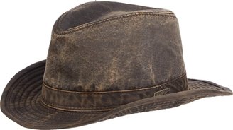 Dorfman Pacific Men's Indiana Jones Weathered Cotton Hat
