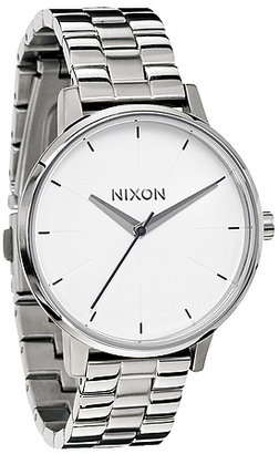 Nixon The Kensington Watch in White and Silver