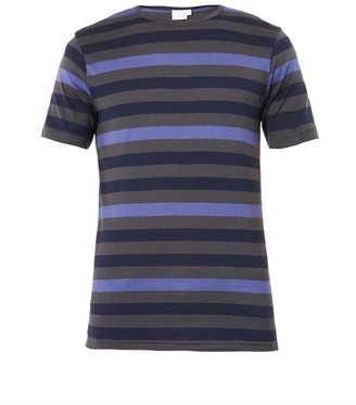 Sunspel Striped jersey T-shirt