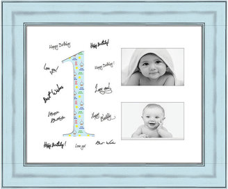 JCPenney 1 Year Signature Mat 2-Opening 4x6 Collage Picture Frame