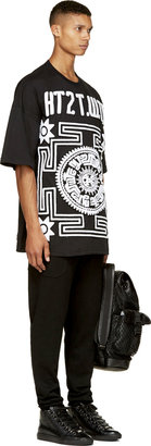 Kokon To Zai Black Oversized Insignia T-Shirt