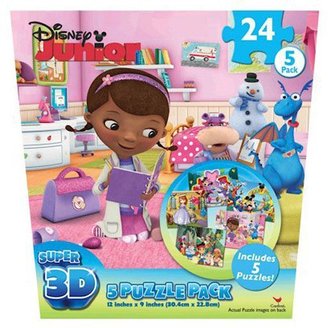 Disney Junior super 3d 5 puzzle pack