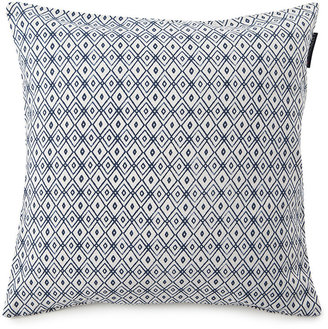 Lexington Diamond Print Cushion Cover - 50x50cm - Blue/White