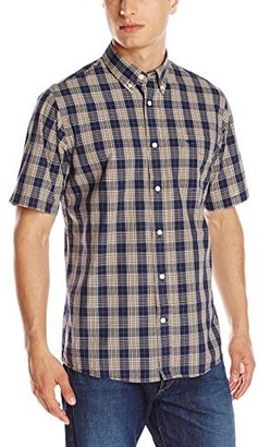 Dockers Short Sleeve Saturated Plaid Woven Shirt