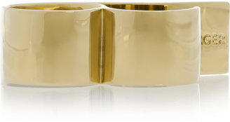 By Malene Birger Klarinet gold-plated ring