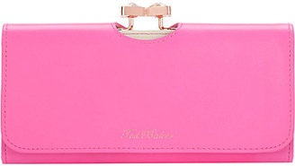 Ted Baker Caleena bow leather purse