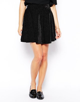 B.Tempt'd Sugarhill Boutique Starstruck Glitter Skirt