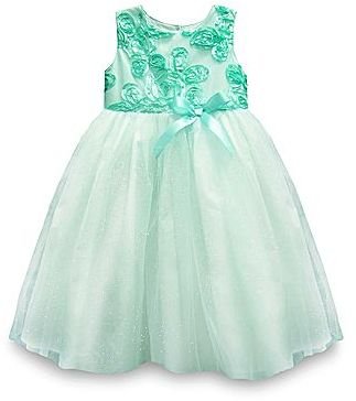 JCPenney Marmellata Mint Soutache Dress - Girls 12m-6y