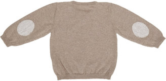 Malo Elbow-Patch V-neck Sweater
