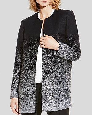 Vince Camuto Ombre Twill Coat