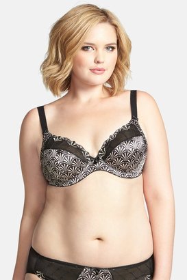 Elomi 'Madison' Plunge Bra (F Cup & Up) - Plus Size