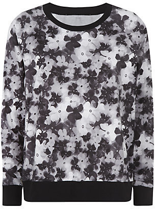 Robert Rodriguez Floral Print Sweater