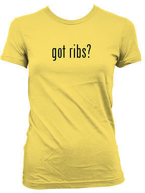 got ribs? - Women's T-Shirt Tee - BBQ Pork Beef Food Meat Spicy Messy Sauce