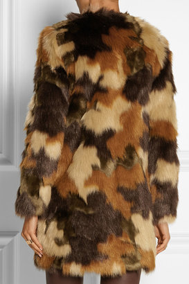 MICHAEL Michael Kors Camouflage faux fur coat