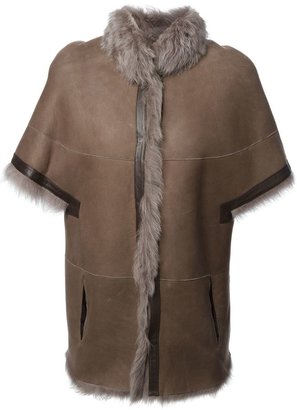 BLANCHA faux-fur reversible jacket
