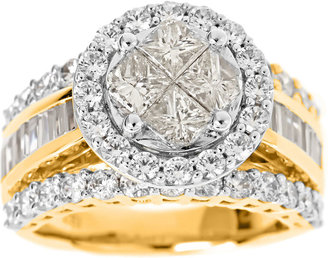 JCPenney MODERN BRIDE Harmony Eternally in Love 3 CT. T.W. Certified Diamond 14K Gold Bridal Ring