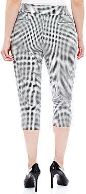 JCPenney Worthington Sateen Cropped Pants - Plus