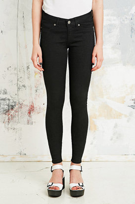 Cheap Monday Spray On Low-Rise Jeans in Black