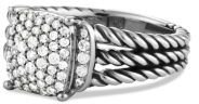 David Yurman Petite Wheaton Ring with Diamonds