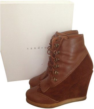 Sandro Suede Ankle boots