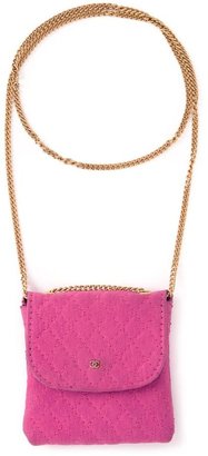 Chanel Vintage mini quilted bag necklace