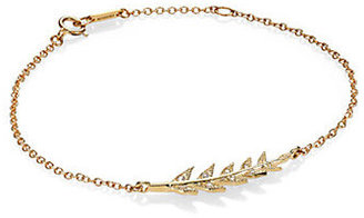 Mizuki Sea of Beauty Diamond & 14K Yellow Gold Branch Bracelet