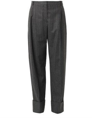 Alexander McQueen Pinstripe wool tailored trousers