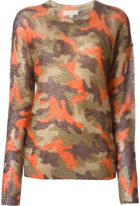 MICHAEL Michael Kors camouflage pattern sweater