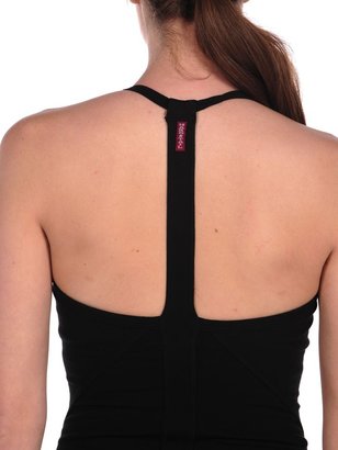 Hard Tail Sport Seamed Halter with Built